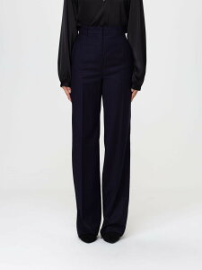 �}�b�N�X�}�[�� �X�e���f�B�I MAX MARA STUDIO �Y�{�� �p���c ���f�B�[�X �u���[ Trousers 2526136012600 Blue �֐� �������� 2025AW gi