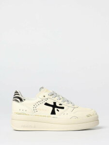 �v���~�A�[�^ PREMIATA �X�j�[�J�[ ���f�B�[�X �z���C�g Sneakers MICOL �֐� �������� 2025AW gi