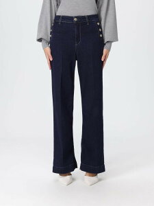 �����[ �W���[ LIU JO �f�j�� ���f�B�[�X �l�C�r�[ Jeans UF5090D0264 �֐� �������� 2025AW gi