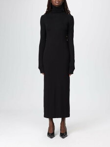 �g���E�N���� THOM KROM �����s�[�X �h���X ���f�B�[�X �u���b�N Dresses WD53 Black �֐� �������� 2025AW gi