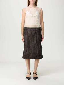 �t�F���f�B FENDI �����s�[�X �h���X ���f�B�[�X Dresses FDD425AVJA �֐� �������� 2025AW gi