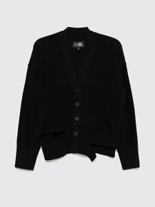 �G���G��6 ���]�� �}���W�F�� MM6 MAISON MARGIELA �Z�[�^�[ �j�b�g�E�F�A ���f�B�[�X �u���b�N Knitwear S52HP0026M13044 �֐� �������� 2025AW gi