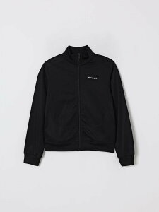 �p�[���E�G���W�F���X PALM ANGELS �N���[�l�b�N�W�����p�[ �j�b�g�E�F�A �{�[�C�Y �u���b�N Crew neck jumpers PBBD014F25FAB001 �֐� �������� 2025AW gi