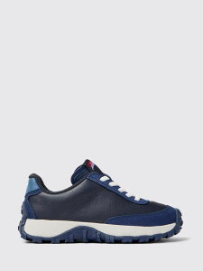 �J���y�[�� CAMPER �t���b�g�X�j�[�J�[ �X�j�[�J�[ �{�[�C�Y �u���[ Flat sneakers K800548-021 DRIFT TRAIL �֐� �������� 2026SS gi