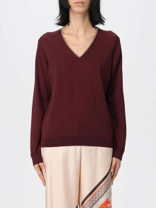�|�[���X�~�X PAUL SMITH �Z�[�^�[ �j�b�g�E�F�A ���f�B�[�X ���b�h Knitwear W1R543NT11144 �֐� �������� 2025AW gi