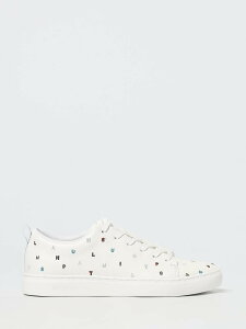�|�[���X�~�X PAUL SMITH �X�j�[�J�[ �����Y �z���C�g Sneakers M2SLEE54TLEA �֐� �������� 2025AW gi