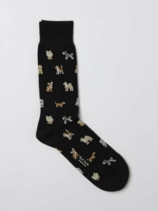 �|�[���X�~�X PAUL SMITH �C�� �\�b�N�X �����Y �u���b�N Socks M1A800MOT679 �֐� �������� 2025AW gi