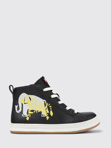 �J���y�[�� CAMPER �t���b�g�X�j�[�J�[ �X�j�[�J�[ �{�[�C�Y �u���b�N Flat sneakers K900261-010 TWINS �֐� �������� 2026SS gi