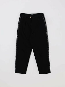 �o���}�� BALMAIN �p���c �{�[�C�Y �u���b�N Cargo trousers BX6B70D0039 �֐� �������� 2025AW gi