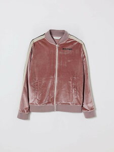 �p�[���E�G���W�F���X PALM ANGELS �N���[�l�b�N�W�����p�[ �j�b�g�E�F�A �K�[���Y �s���N Crew neck jumpers PGBD002F25FLE002 Pink �֐� �������� 2025AW gi