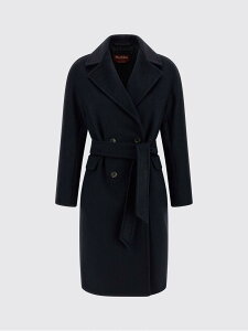 �}�b�N�X�}�[�� �X�e���f�B�I MAX MARA STUDIO �g�����`�R�[�g �R�[�g ���f�B�[�X �u���[ Coats and trench coats 2526016092600 �֐� �������� 2025AW gi