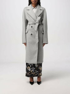 �}�b�N�X�}�[�� �X�e���f�B�I MAX MARA STUDIO �g�����`�R�[�g �R�[�g ���f�B�[�X �O���[ Coats and trench coats 2526016092600 �֐� �������� 2025AW gi