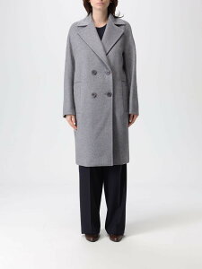 �}�b�N�X�}�[�� �X�e���f�B�I MAX MARA STUDIO �g�����`�R�[�g �R�[�g ���f�B�[�X �O���[ Coats and trench coats 2526016142600 �֐� �������� 2025AW gi