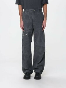 ���v���[���g REPRESENT �Y�{�� �p���c �����Y �u���b�N Trousers MLM100356 �֐� �������� 2025AW gi