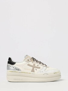 �v���~�A�[�^ PREMIATA �X�j�[�J�[ ���f�B�[�X �z���C�g Sneakers MICOL �֐� �������� 2025AW gi