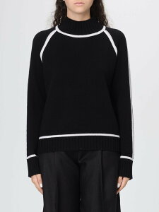 �}�b�N�X�}�[�� �X�e���f�B�I MAX MARA STUDIO �Z�[�^�[ �j�b�g�E�F�A ���f�B�[�X �u���b�N Knitwear 2526366062600 �֐� �������� 2025AW gi