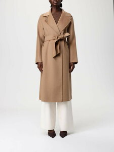 �}�b�N�X�}�[�� �X�e���f�B�I MAX MARA STUDIO �g�����`�R�[�g �R�[�g ���f�B�[�X �u���E�� Coats and trench coats 2526016111600 Brown �֐� �������� 2026SS gi