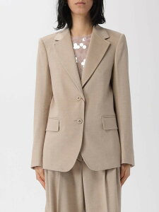 �}�b�N�X�}�[�� �X�e���f�B�I MAX MARA STUDIO �X�[�c�W���P�b�g �X�[�c �W���P�b�g ���f�B�[�X �x�[�W�� Suit Jackets 2526046032600 �֐� �������� 2025AW gi