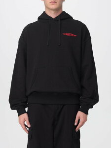�W������ ���^�i�x �R�� �f �M�����\�� JUNYA WATANABE COMME DES GARCONS �X�E�F�b�g�V���c �g���[�i�[ �����Y �u���b�N Sweatshirts WPT001051 �֐� �������� 2025AW gi