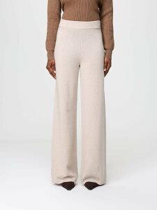 �}�b�N�X�}�[�� �X�e���f�B�I MAX MARA STUDIO �Y�{�� �p���c ���f�B�[�X �x�[�W�� Trousers 2526336012600 �֐� �������� 2025AW gi