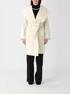�}�b�N�X�}�[�� �X�e���f�B�I MAX MARA STUDIO �g�����`�R�[�g �R�[�g ���f�B�[�X �z���C�g Coats and trench coats 2526016061600 �֐� �������� 2025AW gi