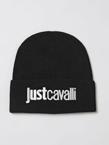 �W���X�g �J���@�� JUST CAVALLI �n�b�g �X�q �����Y �u���b�N Hats 79QAZK01ZG239 �֐� �������� 2025AW gi