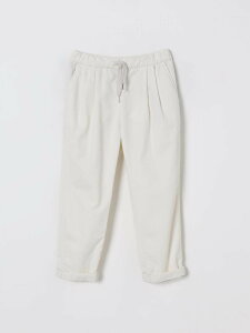 �u���l�� �N�`�l�� BRUNELLO CUCINELLI �p���c �{�[�C�Y �z���C�g Cargo trousers B279UP113 �֐� �������� 2025AW gi