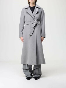 �}�b�N�X�}�[�� �X�e���f�B�I MAX MARA STUDIO �g�����`�R�[�g �R�[�g ���f�B�[�X �O���[ Coats and trench coats 2526016082600 �֐� �������� 2025AW gi