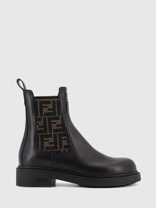 �t�F���f�B FENDI �u�[�c ���f�B�[�X �u���b�N Boots 8T8576A379 �֐� �������� 2026SS gi