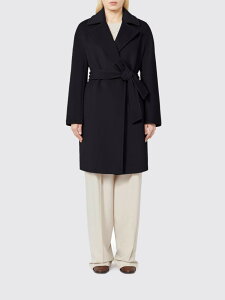 �}�b�N�X�}�[�� �X�e���f�B�I MAX MARA STUDIO �g�����`�R�[�g �R�[�g ���f�B�[�X �u���b�N Coats and trench coats 2526016112600 �֐� �������� 2025AW gi
