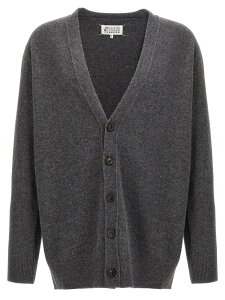 ���]�� �}���W�F�� MAISON MARGIELA �Z�[�^�[ �j�b�g�E�F�A �����Y �O���[ Knitwear Wool cardigan S50HP0014M13058859M Gray �֐� �������� 2024AW ju
