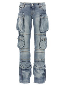 �A�e�B�R ATTICO �f�j�� ���f�B�[�X �u���[ Jeans 'Essie' jeans 241WCP113D073024 Light Blue �֐� �������� 2024SS ju