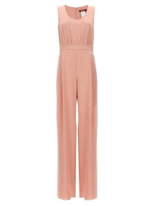 �}�b�N�X�}�[�� �X�e���f�B�I MAX MARA STUDIO �Z�b�g�A�b�v �I�[���C������ ���f�B�[�X �s���N Jumpsuits 'Tropea' jumpsuit TROPEA014 Pink �֐� �������� 2024SS ju