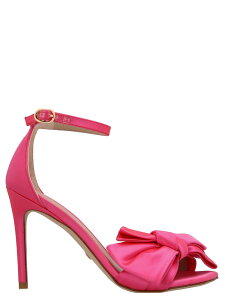 �X�`���A�[�g ���C�c�}�� STUART WEITZMAN �T���_�� ���f�B�[�X �p�[�v�� Sandals 'Nudistcurver Loveknot' sandals SD855PEONIA Fuchsia �֐� �������� 2023SS ju