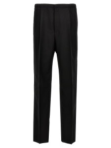 �t�F���f�B FENDI �Y�{�� �p���c �����Y �u���b�N Trousers Cool wool pants FB0979AR8SF0QA1 Black �֐� �������� 2024SS ju