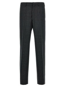 �v���_ PRADA �Y�{�� �p���c �����Y �O���[ Trousers Check pants UPA669S22215OWF0308 Gray �֐� �������� 2024AW ju
