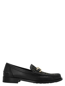 �t�F���f�B FENDI ���[�t�@�[ �����Y �u���b�N Loafers 'O'Lock' loafers 7D1550AJZFF0R7R Black �֐� �������� 2025AW ju