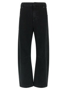 �G���^�C�A �X�^�W�I ENTIRE STUDIOS �f�j�� �����Y �u���b�N Jeans 'Gem' jeans ESSS26DP030126248 Black �֐� �������� 2026SS ju