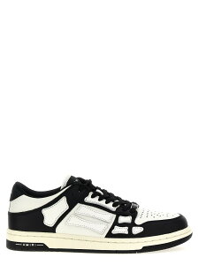 �A�~�� AMIRI �X�j�[�J�[ ���f�B�[�X �z���C�g Sneakers 'Skel Top Low' sneakers AWFOSR1081BLACKWHITE White/Black �֐� �������� 2024AW ju