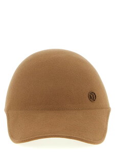 ���]�� �~�b�V�F�� MAISON MICHEL �n�b�g �X�q ���f�B�[�X �x�[�W�� Hats 'Tiger' cap 1068016003CAMEL Beige �֐� �������� 2025AW ju