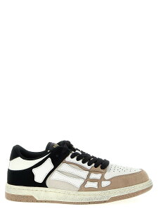 �A�~�� AMIRI �X�j�[�J�[ �����Y �}���`�J���[ Sneakers 'Distressed Skel Top Low' sneakers AMFOSR1168BLACK Multicolor �֐� �������� 2025AW ju