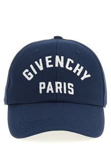 �W�o���V�B GIVENCHY �n�b�g �X�q �����Y �u���[ Hats Logo embroidery cap BPZ0BWP0XV410 Blue �֐� �������� 2025AW ju