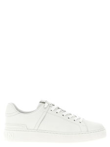 �o���}�� BALMAIN �X�j�[�J�[ ���f�B�[�X �z���C�g Sneakers 'B-Court' sneakers FN1VI690LVTR0FA White �֐� �������� 2025AW ju