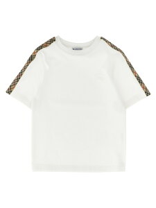�o�[�o���[ BURBERRY T�V���c �g�b�v�X �x�r�[���j�Z�b�N�X �z���C�g T-shirt 'Cedar' T-shirt 8108049WHITE White �֐� �������� 2026SS ju