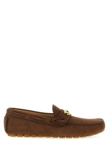 ���@�����e�B�m �K�����@�[�j VALENTINO GARAVANI ���[�t�@�[ �����Y �u���E�� Loafers Valentino Garavani 'Driver Fastaway' loafers Y2S0K98AAH7N9 Brown �֐� �������� 2025AW ju