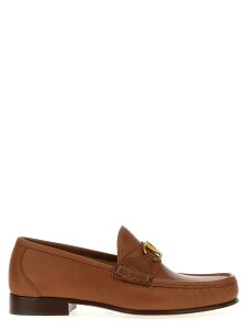 ���@�����e�B�m �K�����@�[�j VALENTINO GARAVANI ���[�t�@�[ �����Y �u���E�� Loafers Valentino Garavani VLogo Signature Loafers Y2S0J68MILN58 Brown �֐� �������� 2025SS ju