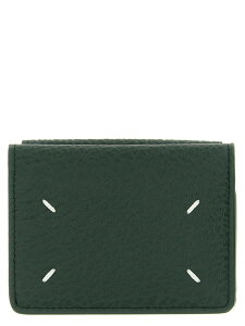 ���]�� �}���W�F�� MAISON MARGIELA �J�[�h�z���_�[ ���z ���f�B�[�X �O���[�� Wallets and Card Holders 'Four Stitches' wallet S36UI0416P4455T7162 Green �֐� �������� 2026SS ju