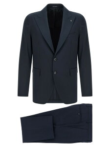 �^���A�g�[�� TAGLIATORE �t�H�[�}�� �X�[�c �����Y �u���[ Formal Outfits 'Vesuvio' dress 2SVS26B11150161B167 Blue �֐� �������� 2026SS ju