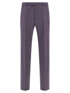 �O�b�` GUCCI �Y�{�� �p���c �����Y �p�[�v�� Trousers Tailored trousers 850333Z7AZ05388 Purple �֐� �������� 2025AW ju