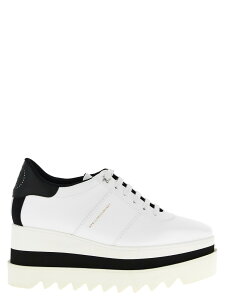 �X�e�� �}�b�J�[�g�j�[ STELLA MCCARTNEY �n�C�q�[�� �p���v�X ���f�B�[�X �z���C�g High heels 'Elyse' sneakers 810611AP0AM09001 White �֐� �������� 2026SS ju